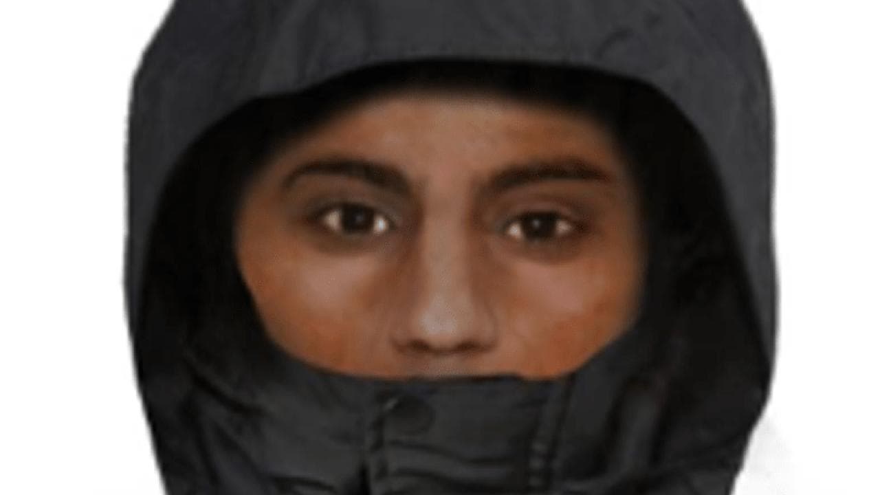 An artist's impression of a man wanted over a shooting