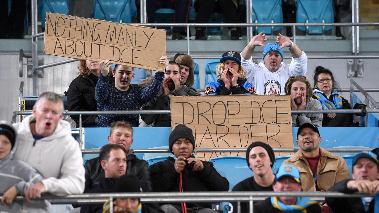 Unhappy Gold Coast Titans fans.