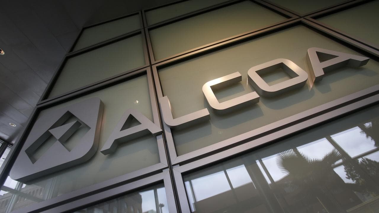 An Alcoa logo (file image)
