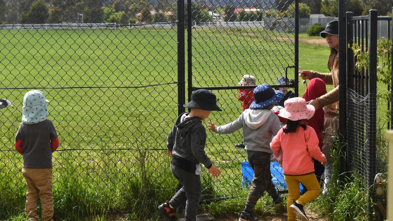 A childcare centre employee (file image)