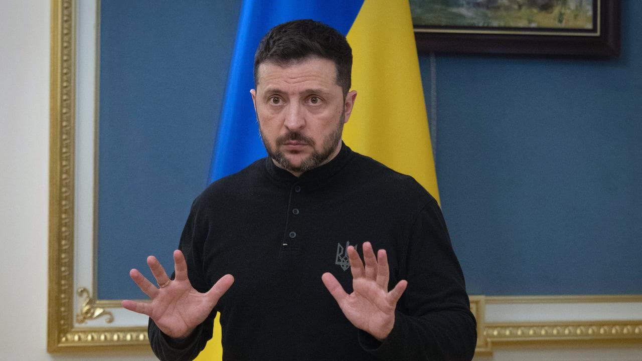 Ukrainian President Volodymyr Zelenskiy