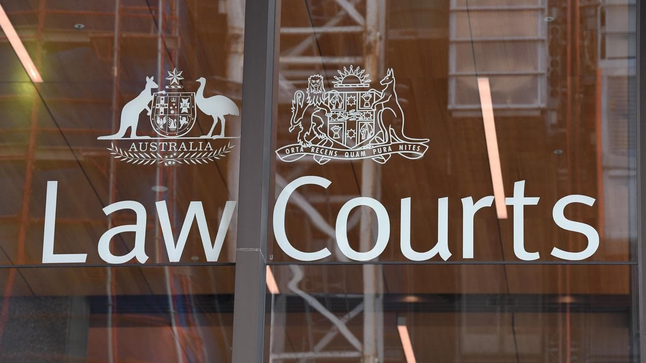 Court signage in Sydney (file image)