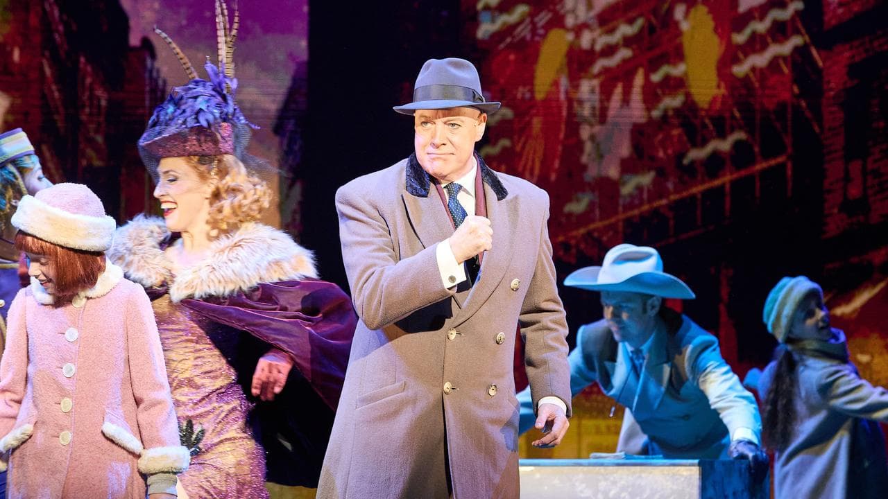 Preview of a production of Annie at the Capitol Theatre, Sydney