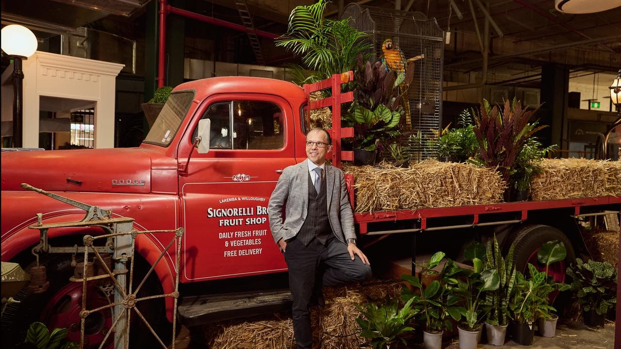 Paul Signorelli at Paddy's Markets