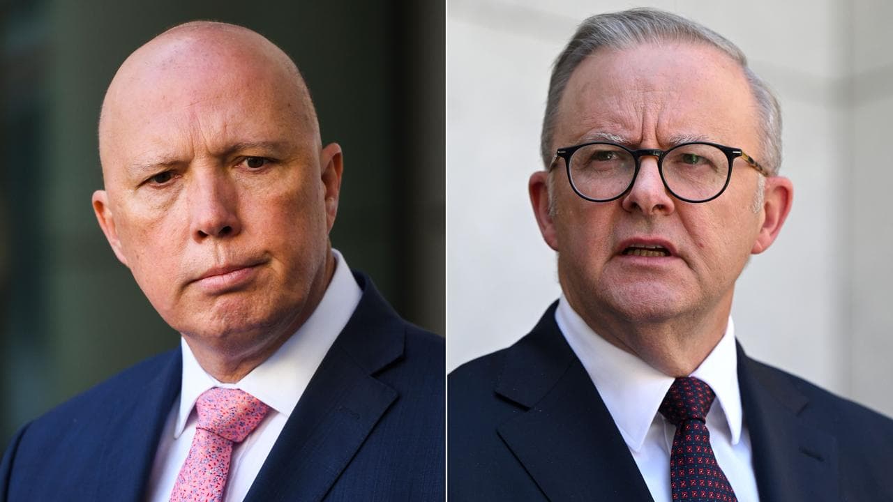 Peter Dutton and Anthony Albanese