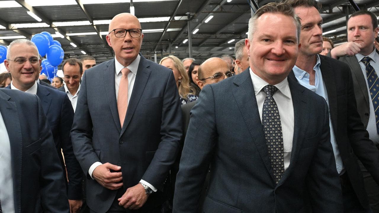 Peter Dutton and Climate Change Minister Chris Bowen
