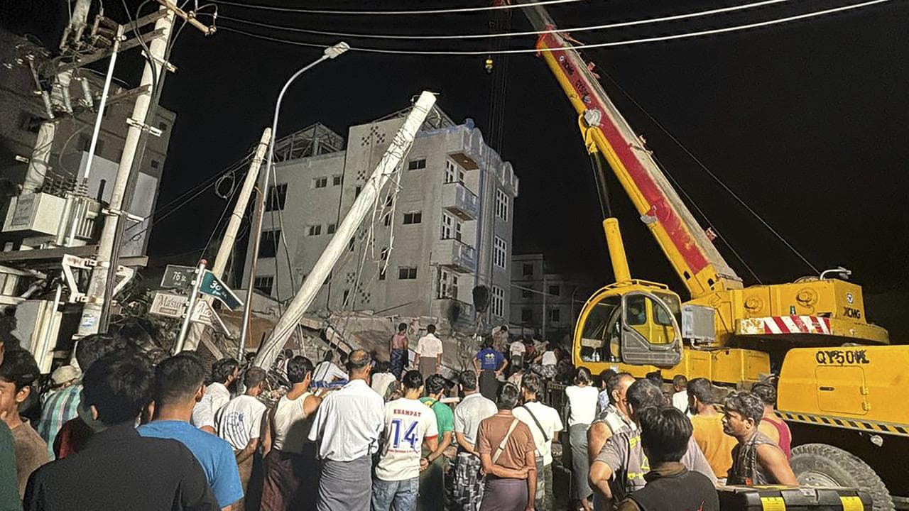 Earthquake in Myanmar