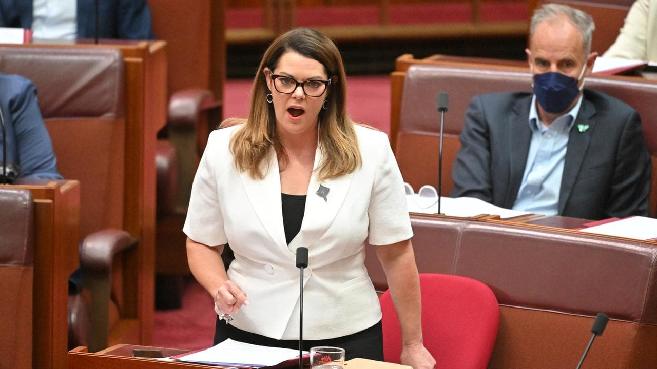 Greens senator Sarah Hanson-Young