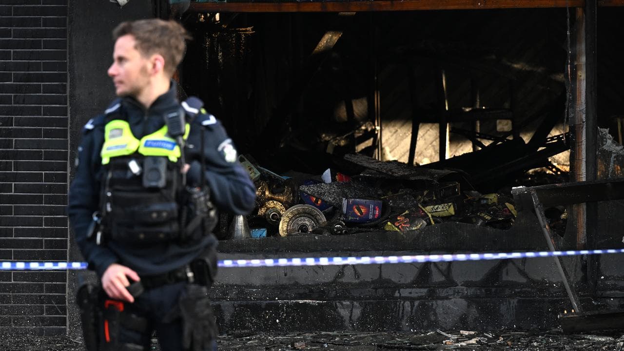 Suspicious fire at a tobacco shop in Coburg
