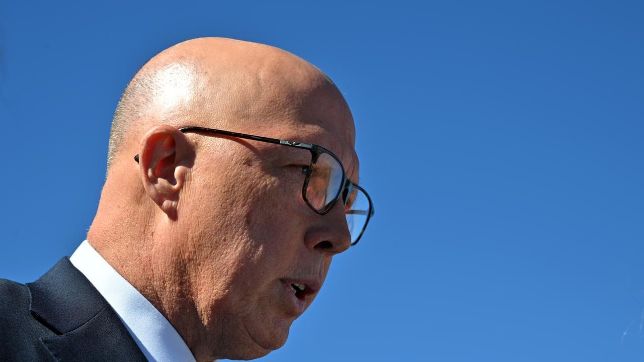 Opposition Leader Peter Dutton