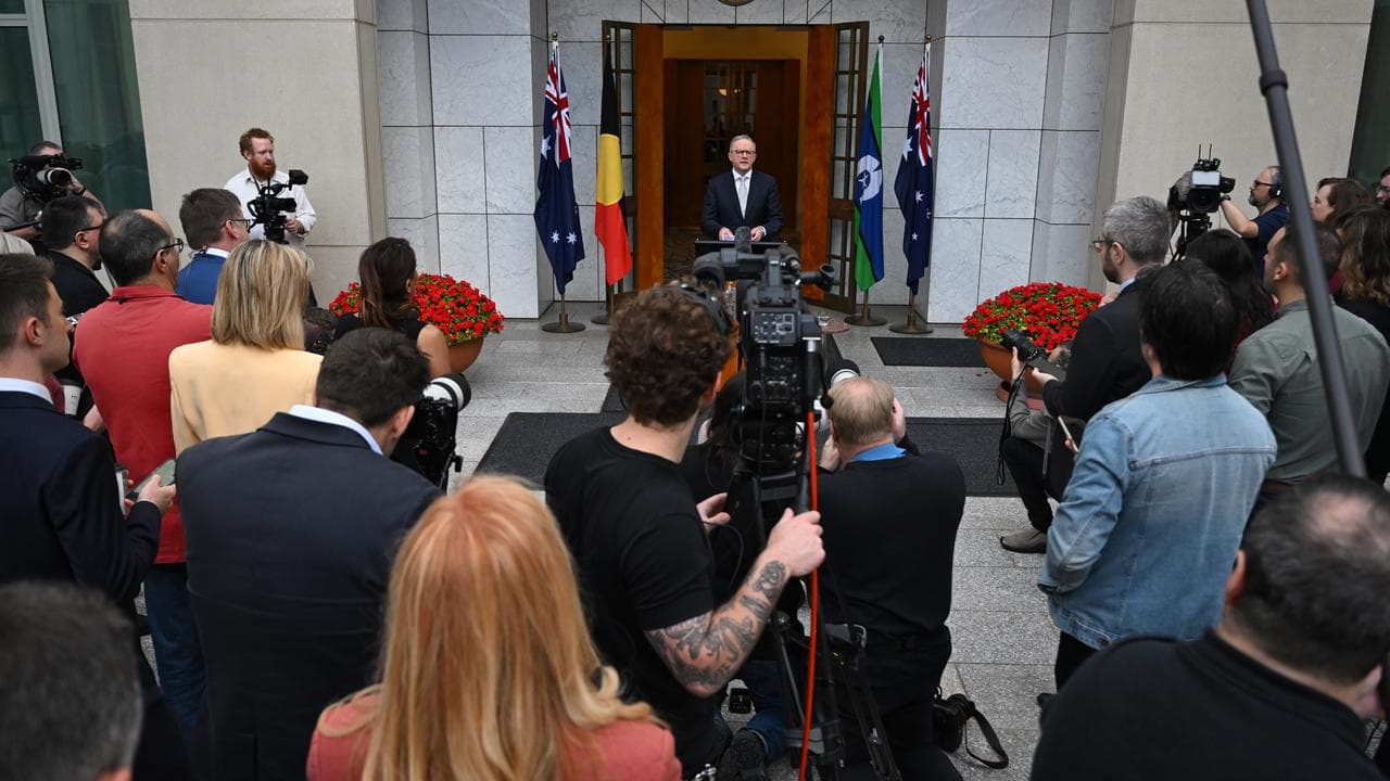 Anthony Albanese at election press conference, March 28, 2025