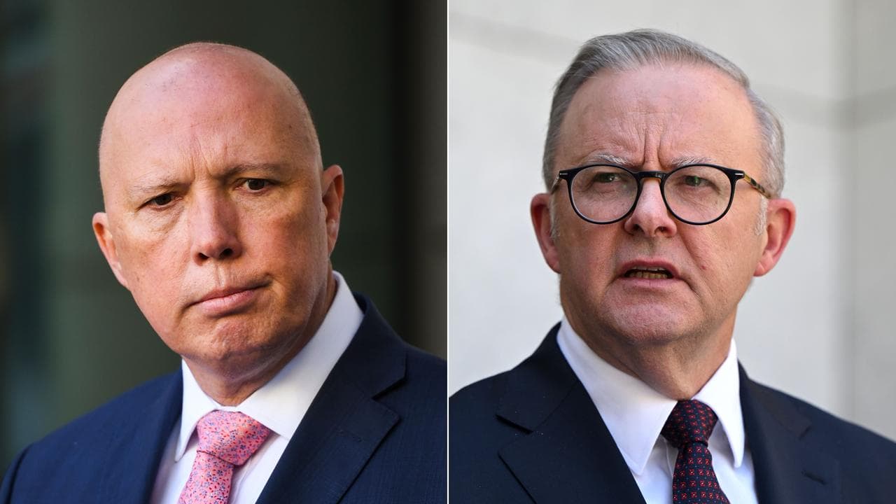 Peter Dutton and Anthony Albanese