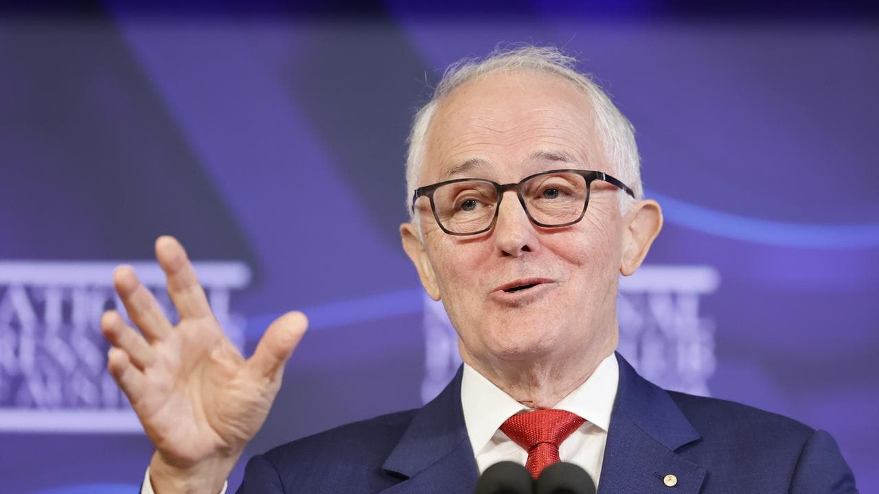 Malcolm Turnbull speaks at the National Press Club