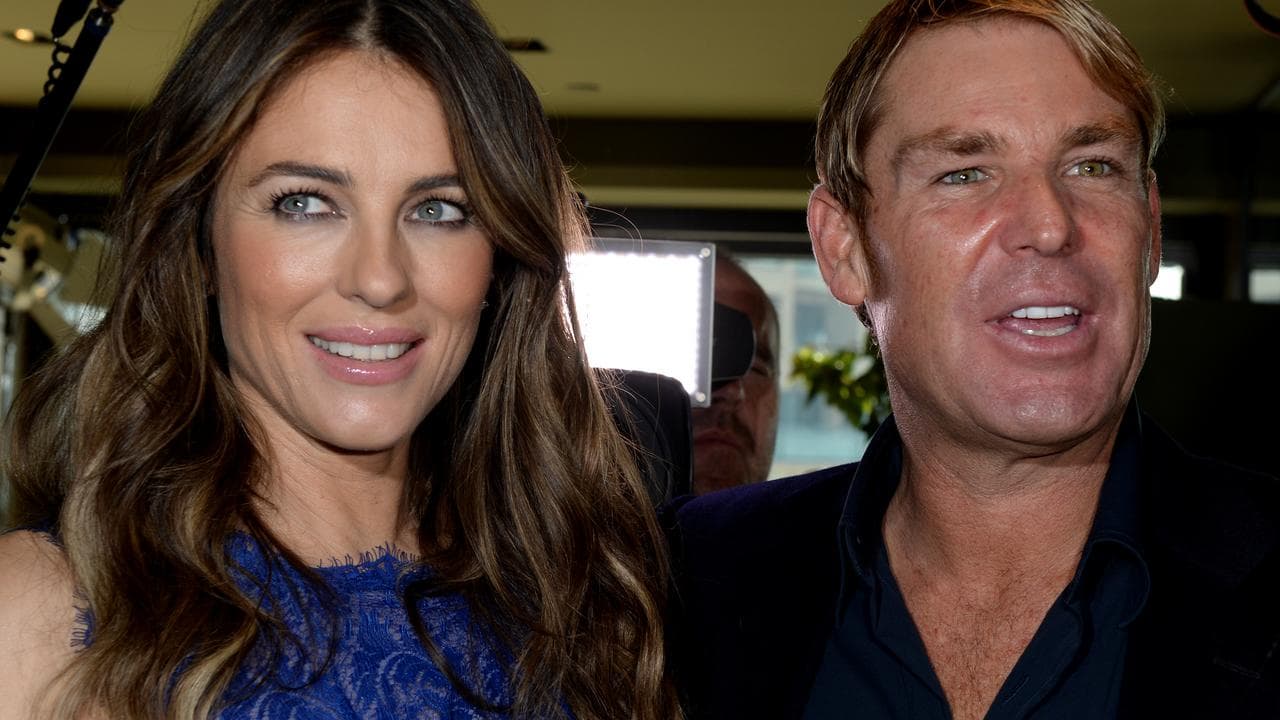 ELIZABETH HURLEY FASHION LAUNCH