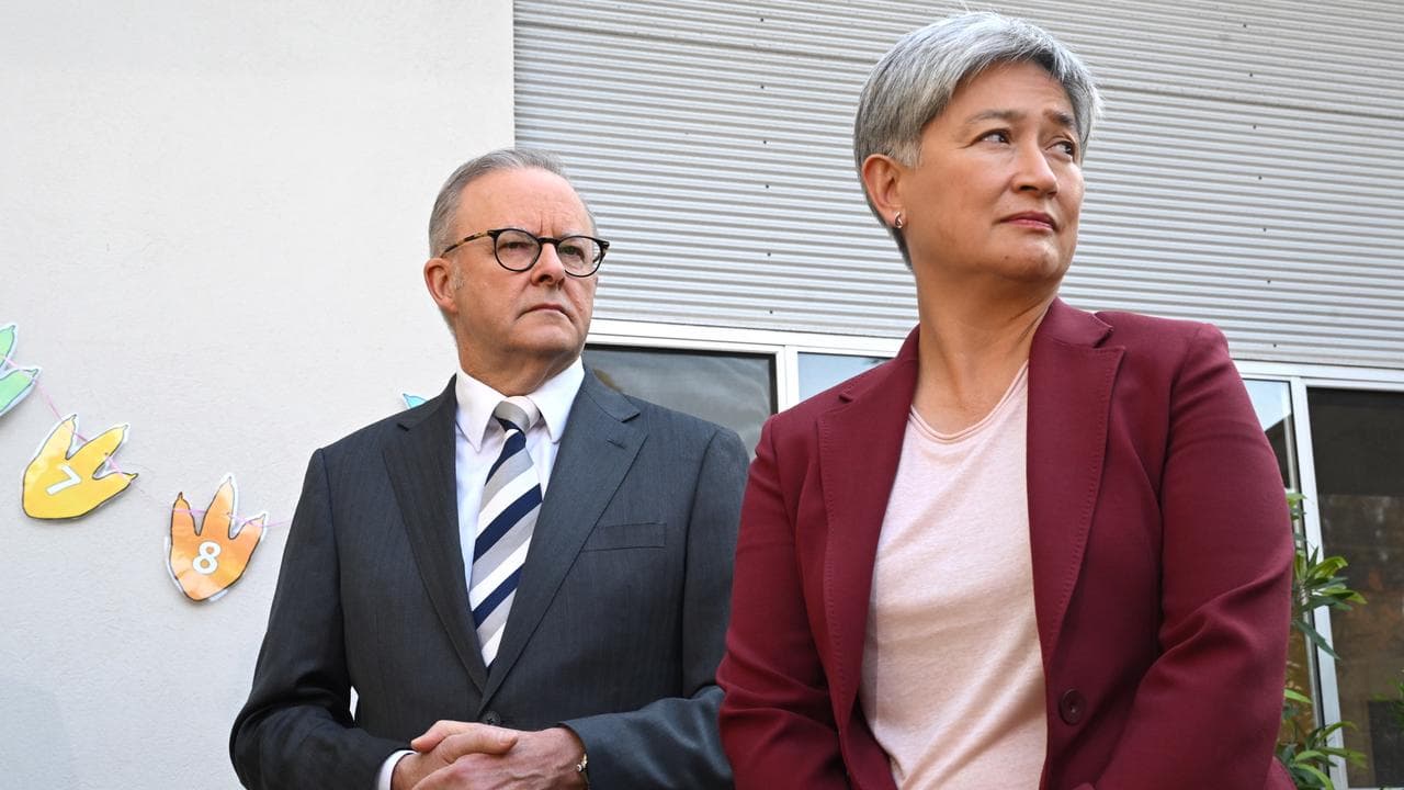 Anthony Albanese and Penny Wong.