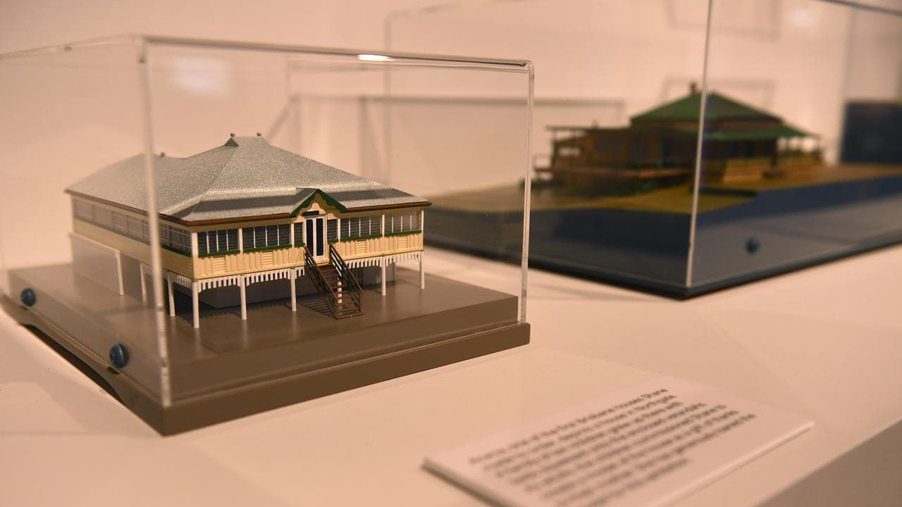 Architectural models by Shane Donnelly at the Precious exhibition