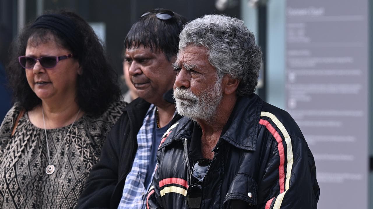 Don Craigie (right), the uncle of Mark Haines