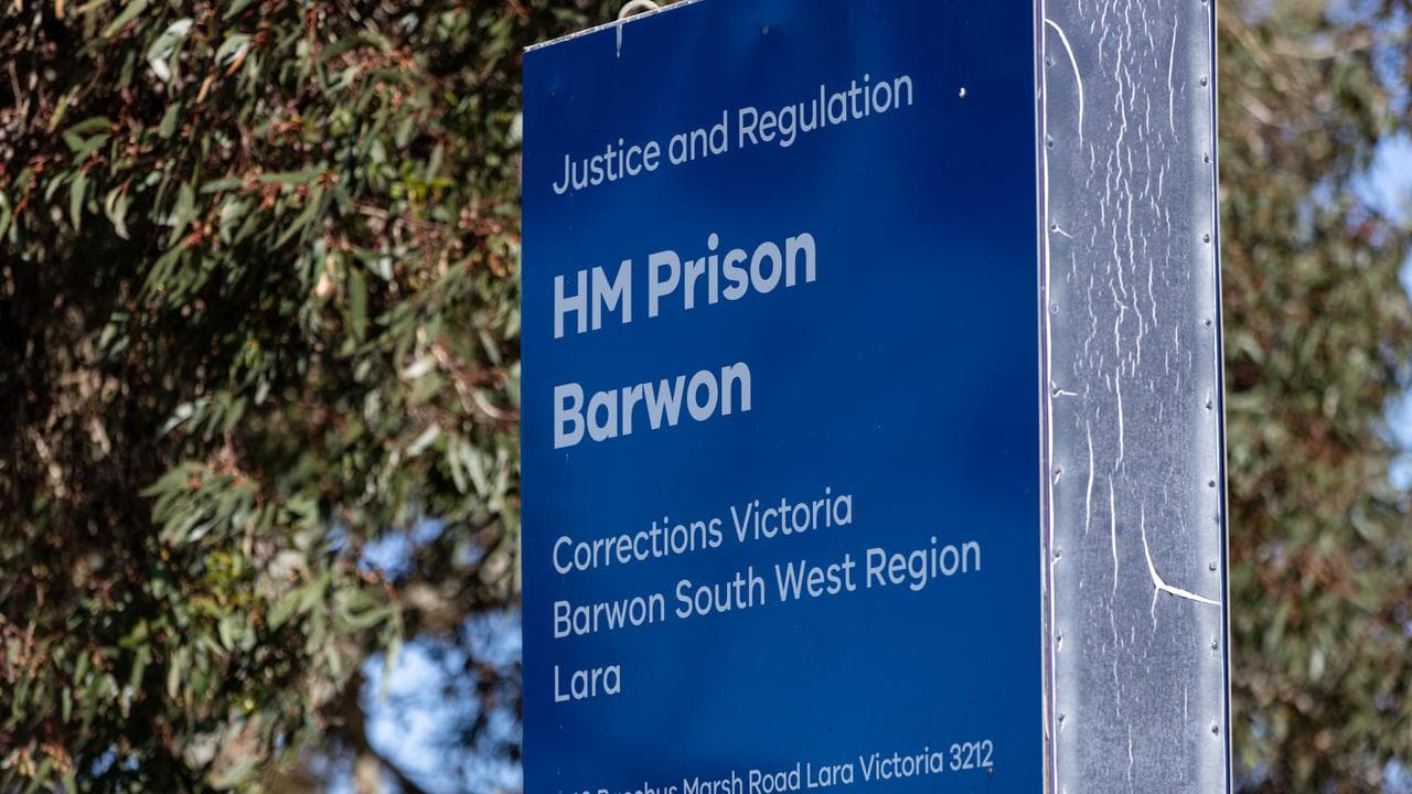 Barwon Prison sign