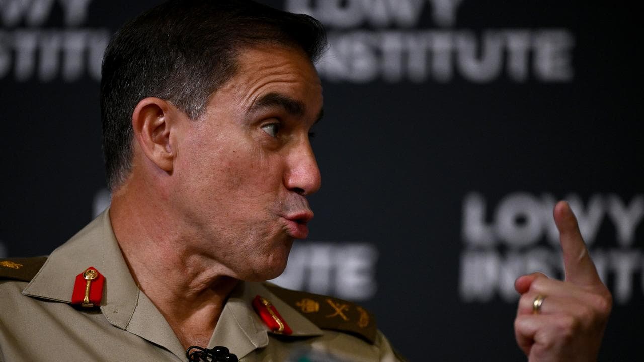 Chief of Army Simon Stuart