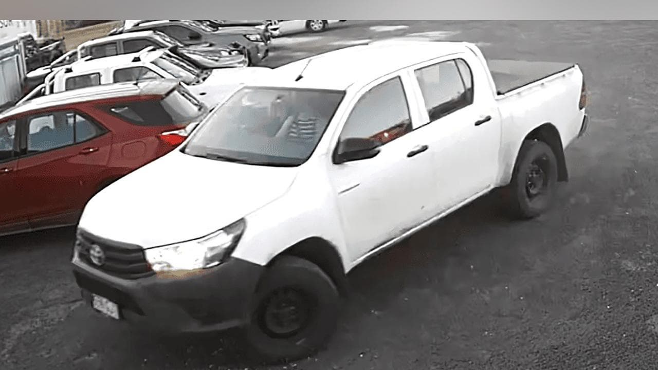 Toyota HiLux belonging to missing woman Tayla Spies