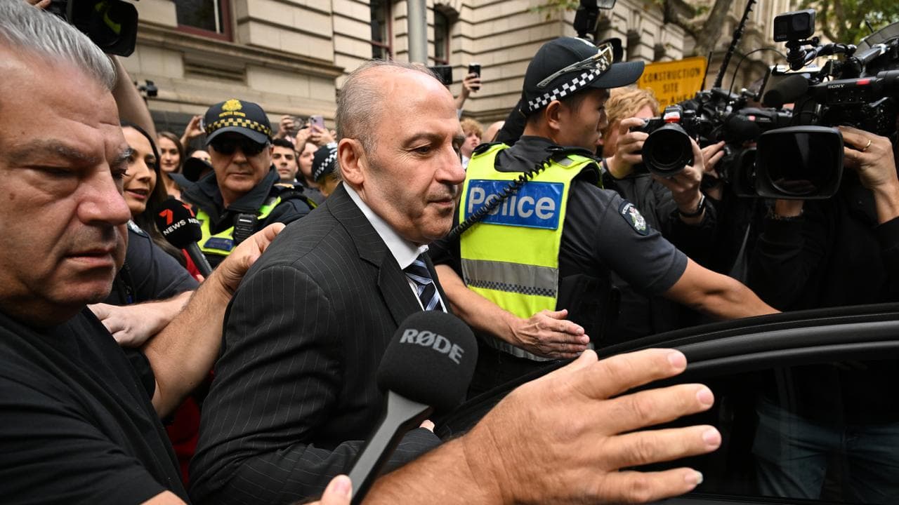 Tony Mokbel departs the Court of Appeal