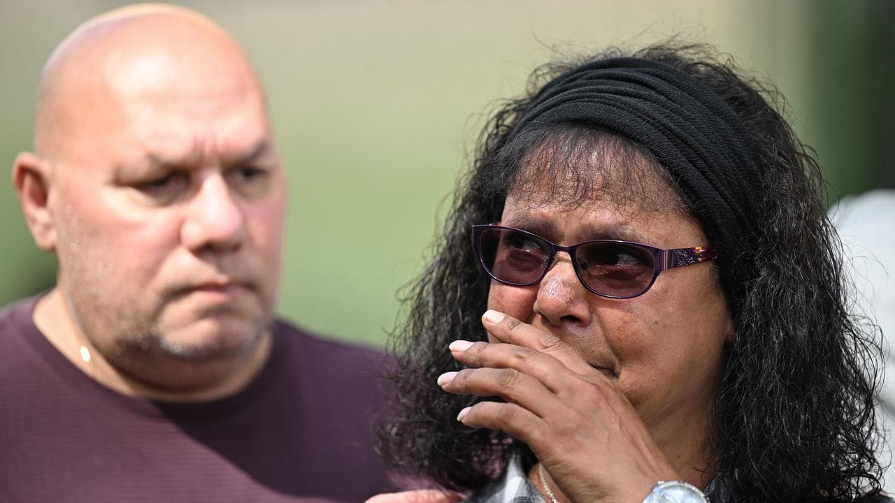 Lorna Haines, with her partner John