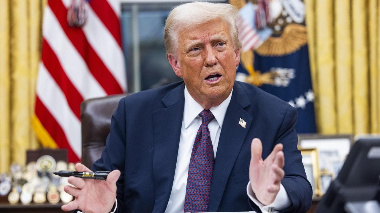 US President Donald Trump