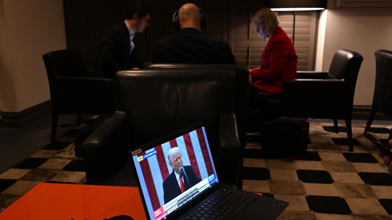 Donald Trump on Day 6 of the 2025 federal election campaign