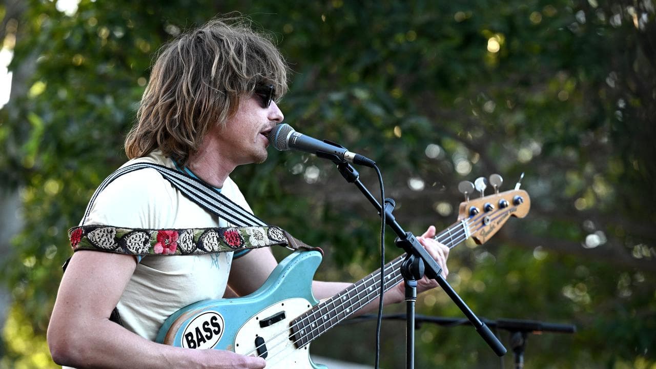 Lime Cordiale at the campaign launch for MP Sophie Scamps in Mona Vale