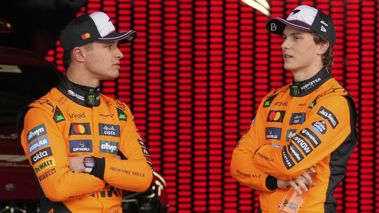 McLaren drivers Lando Norris