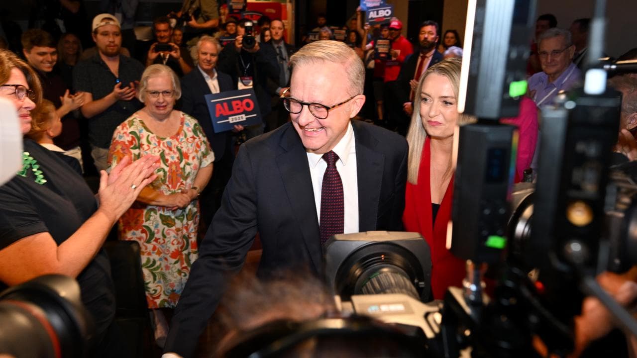 Anthony Albanese and partner Jodie Haydon
