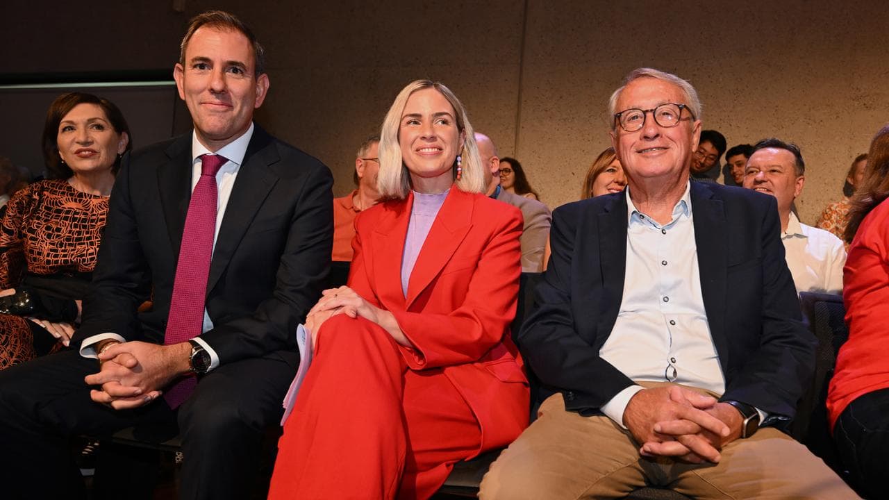 Jim Chalmers, Renee Coffey and Wayne Swan