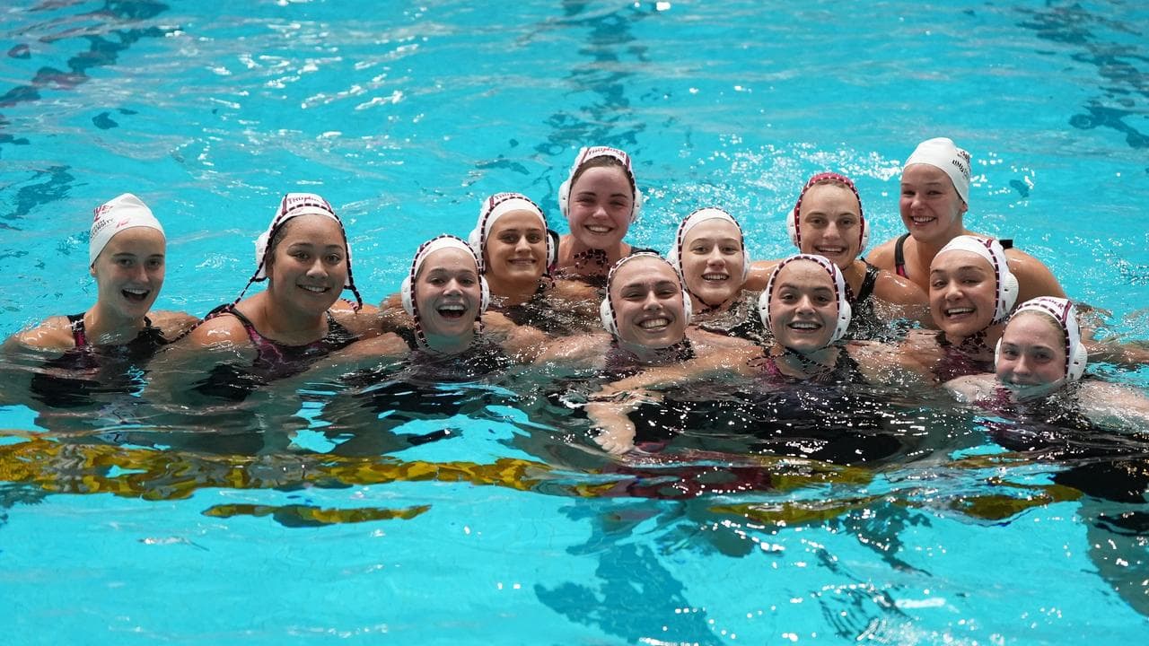 players celebrating.