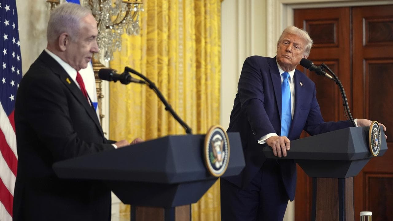 President Donald Trump, Israel's Prime Minister Benjamin Netanyahu