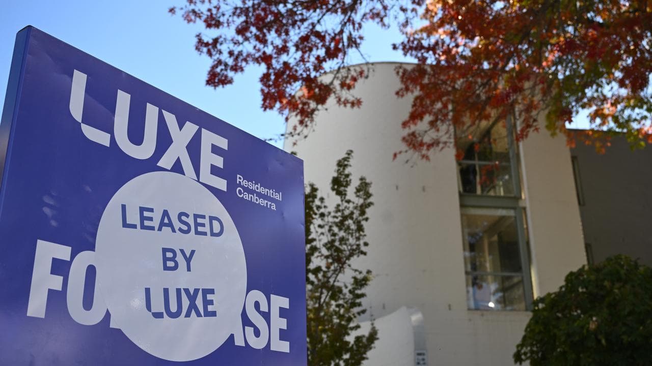 A property for lease in Canberra