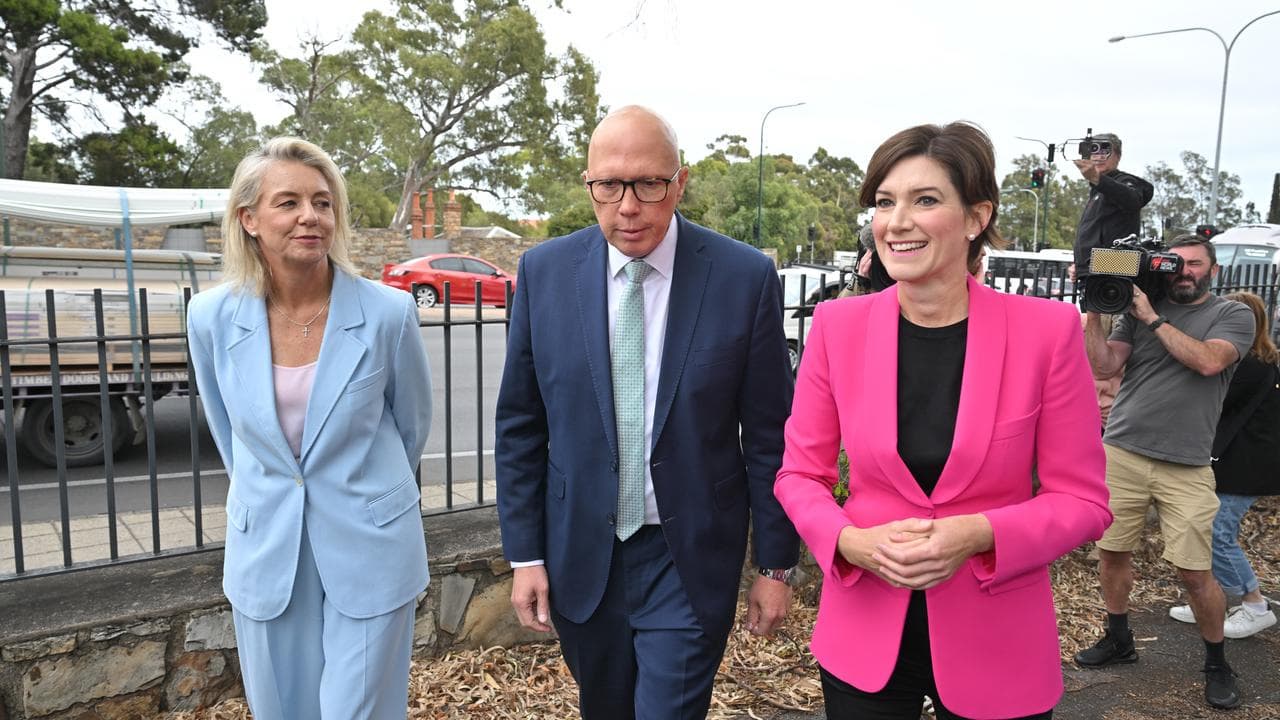 Liberals Bridget McKenzie, Peter Dutton and Nicole Flint
