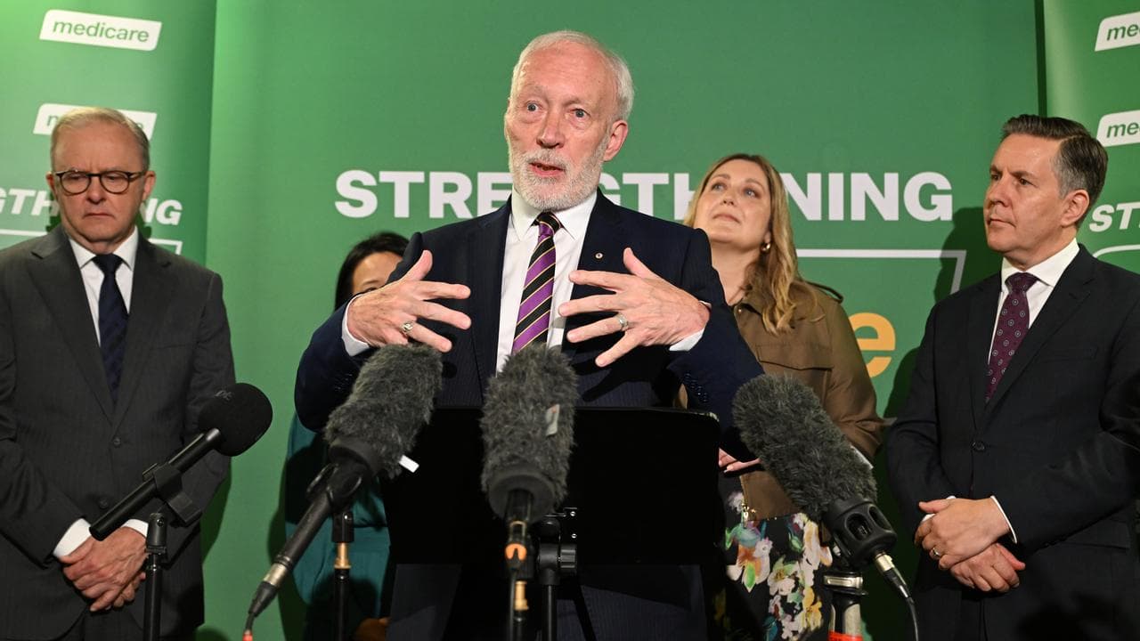 Professor Patrick McGorry during a visit to Headspace