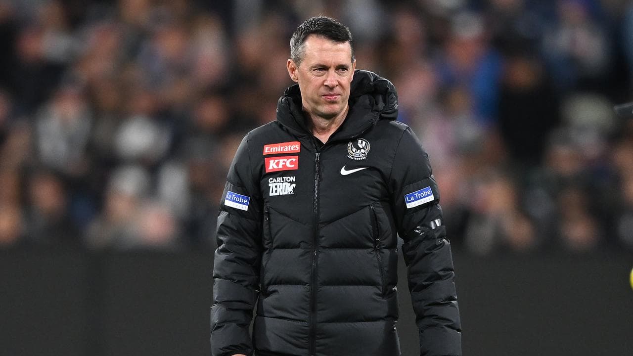 Collingwood coach Craig McRae