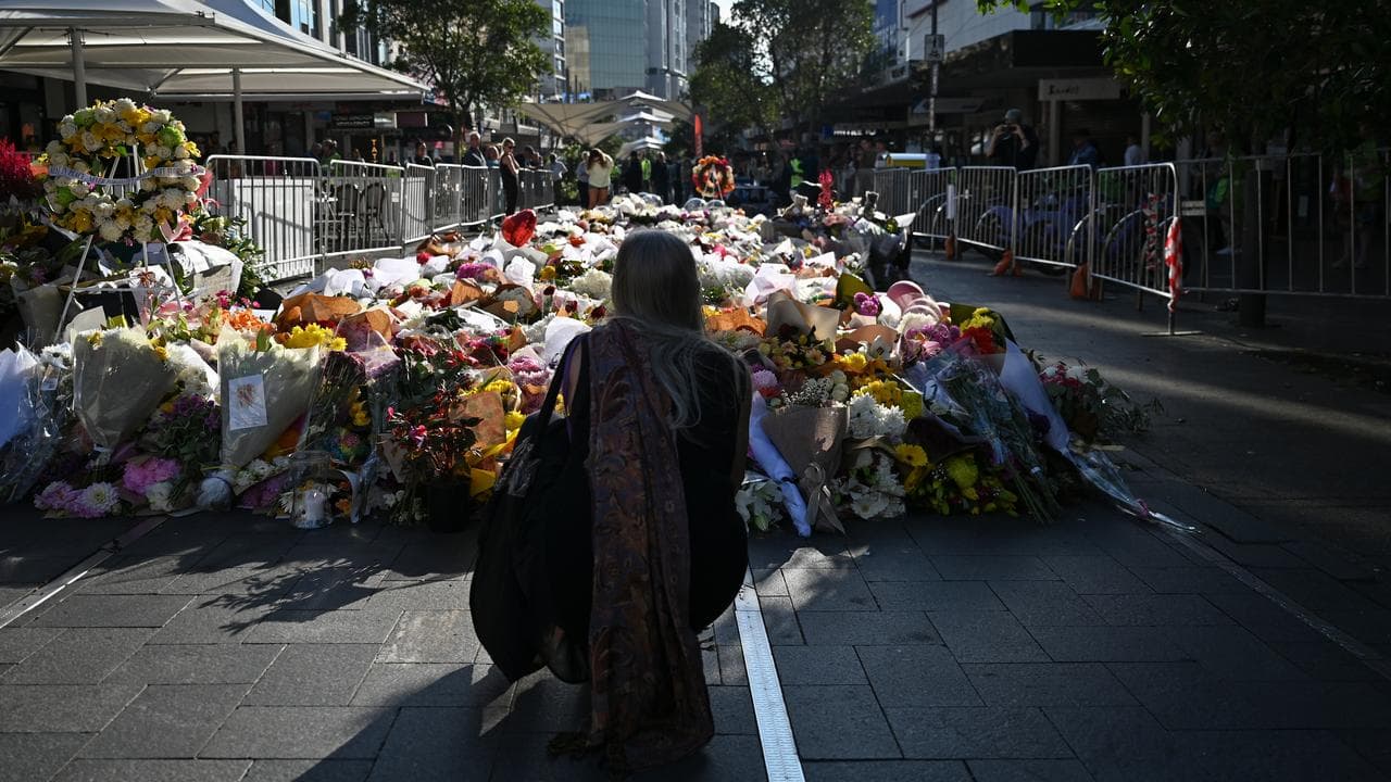 Floral tributes (file)