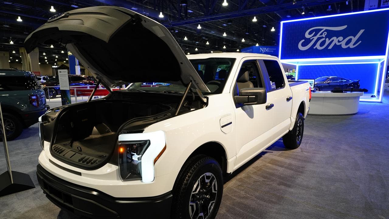 The Ford F-150 Lightning electric ute
