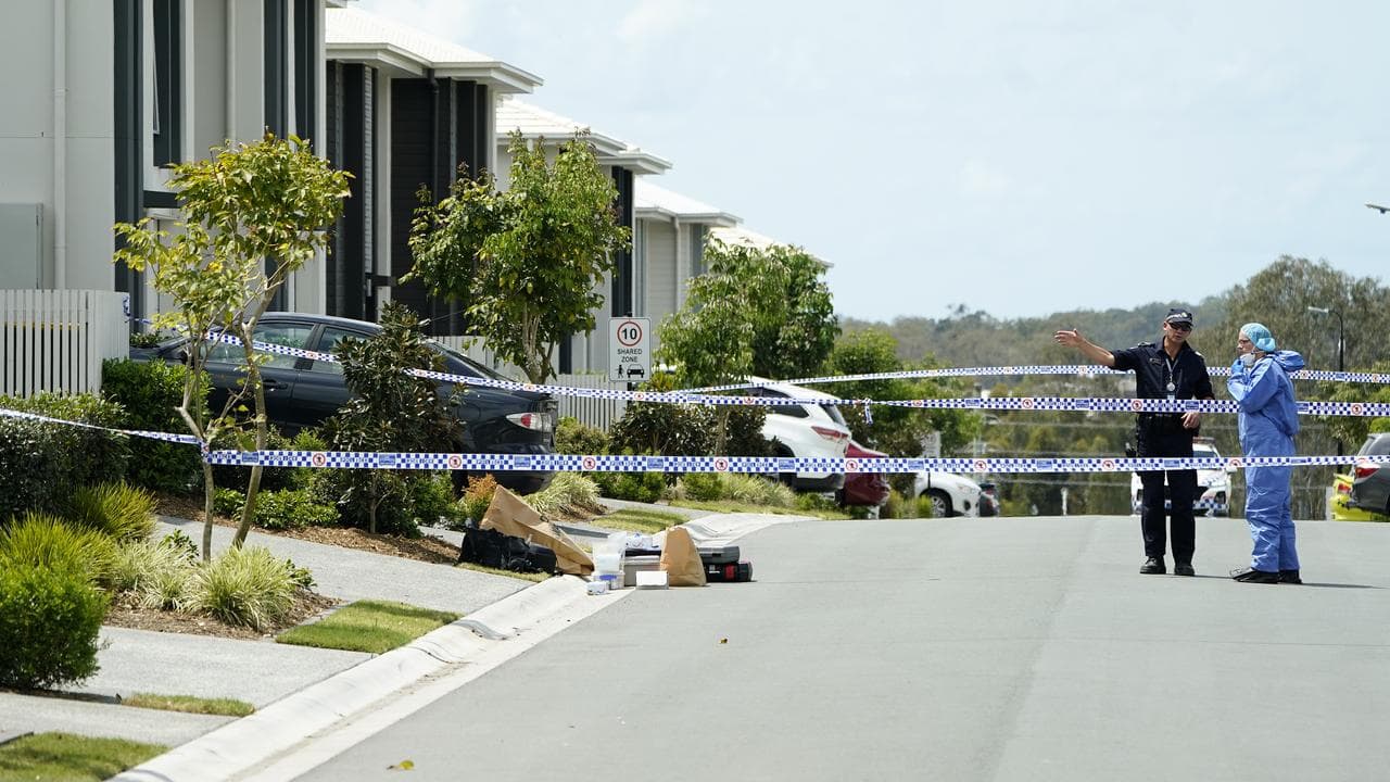 The homicide scene (file)