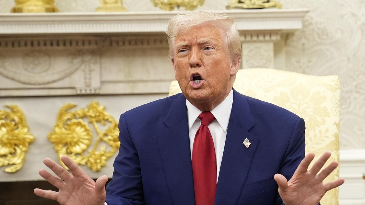 US President Donald Trump