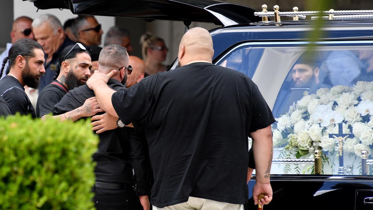 The funeral for crash victim Vanessa Tadros