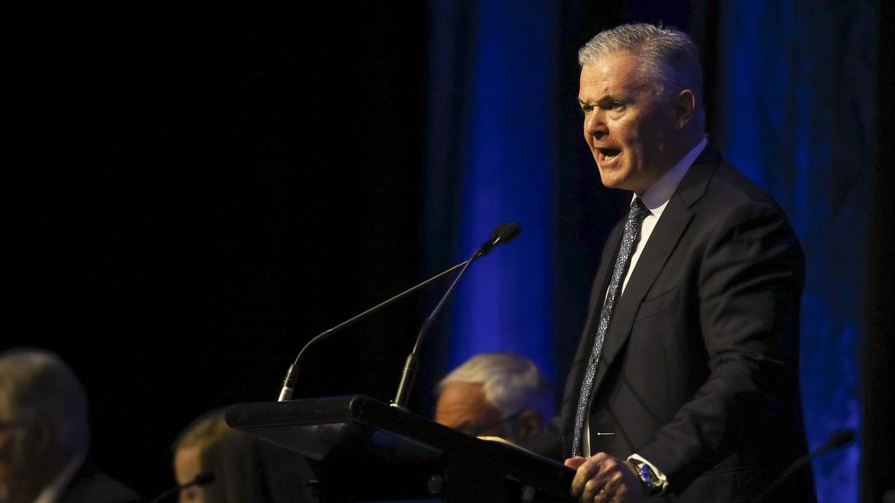 Santos CEO Kevin Gallagher