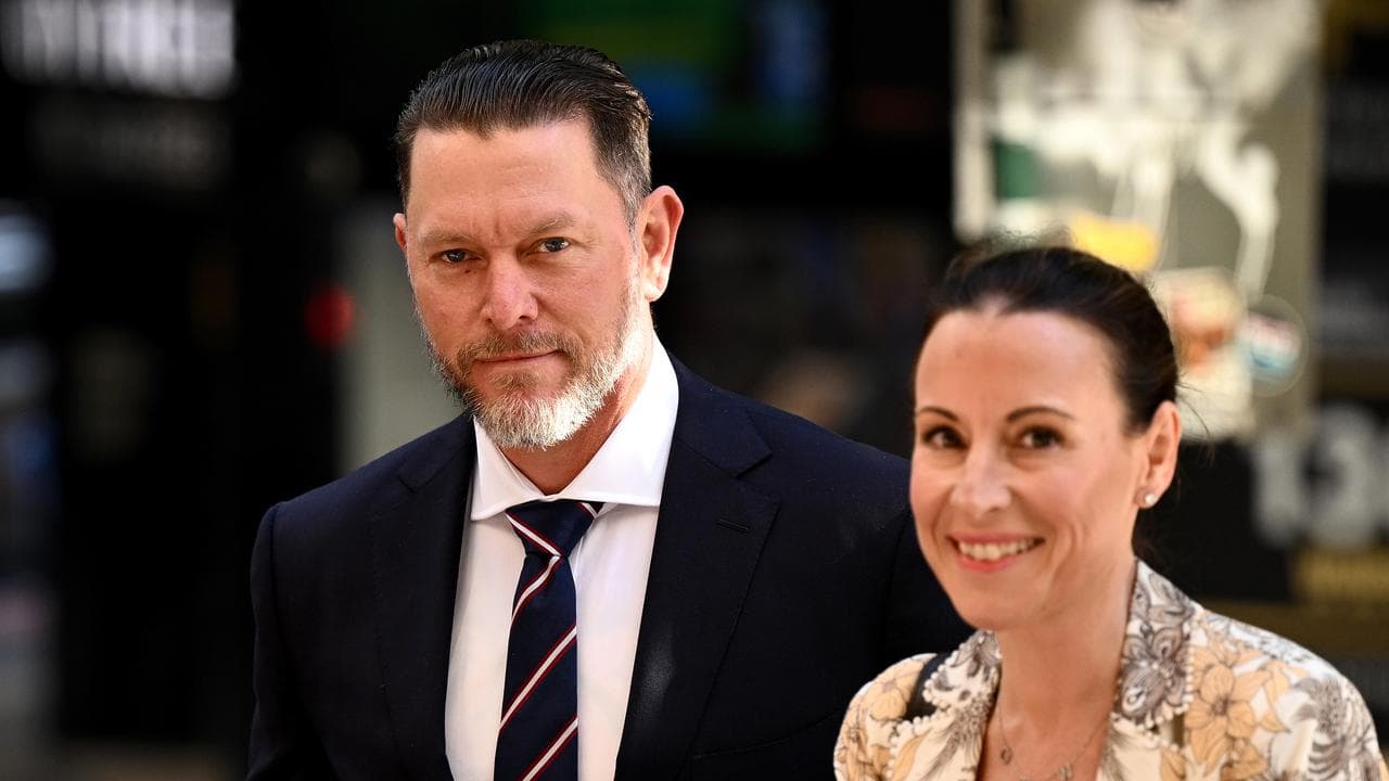 Oliver Jordan Schulz arrives at the Downing Centre Local Court