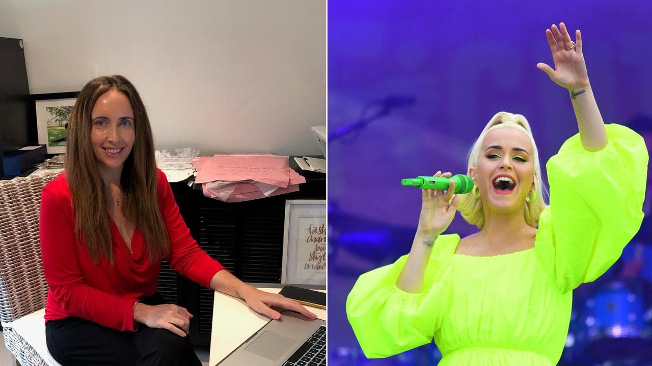 Katie Jane Taylor and Katy Perry (file)