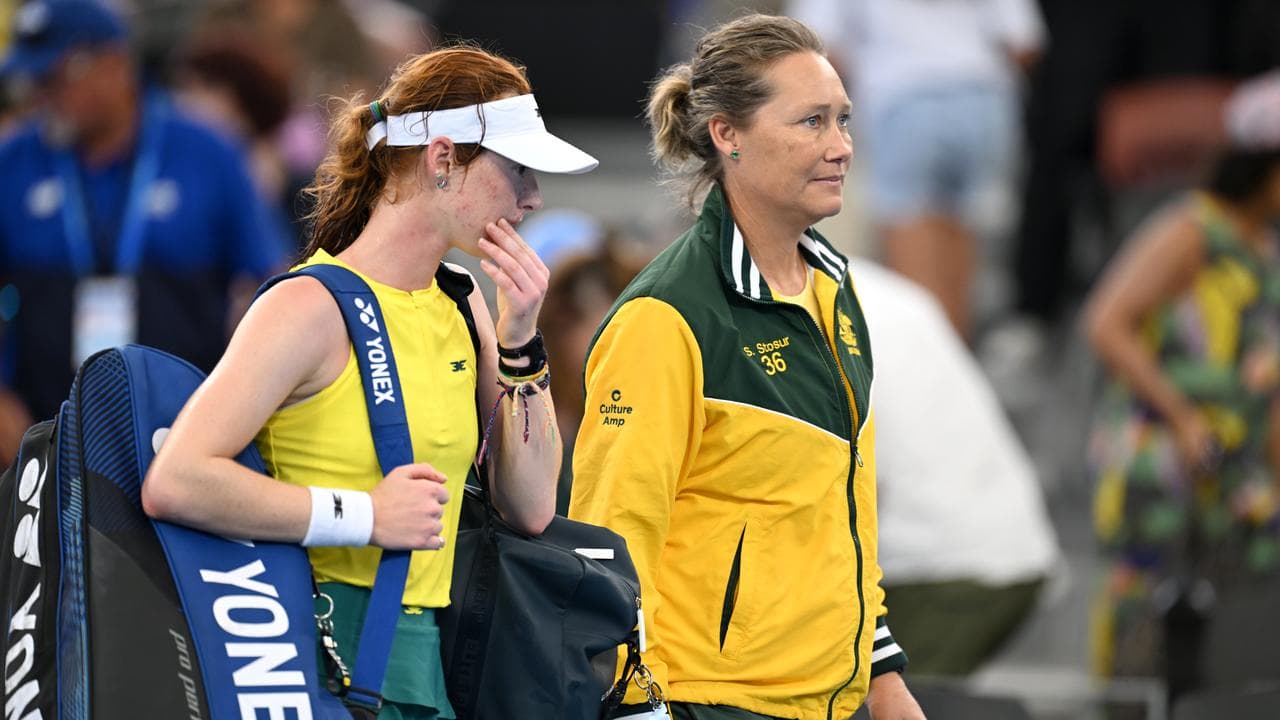 Maya Joint and Sam Stosur.