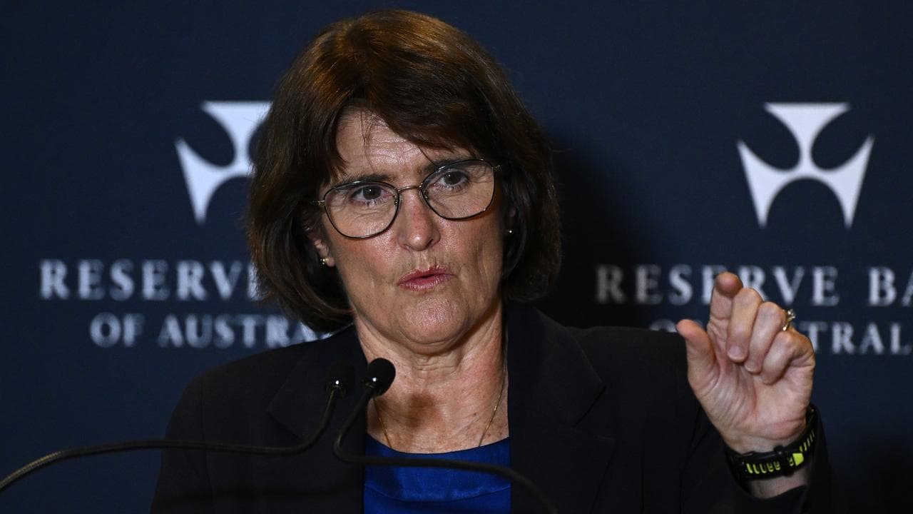 RBA Governor Michele Bullock