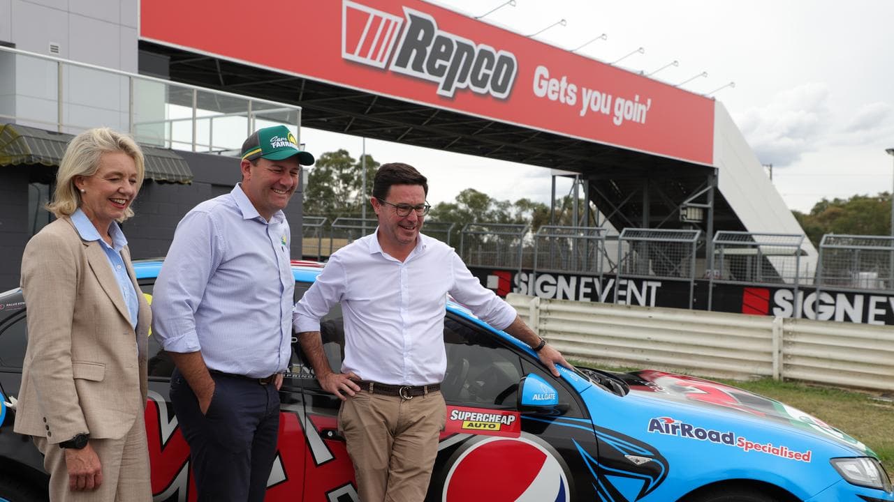 David Littleproud and Nationals senator Bridget McKenzie