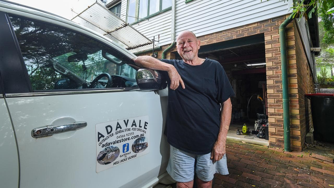 Koss Siwers poses for a photo at his family home